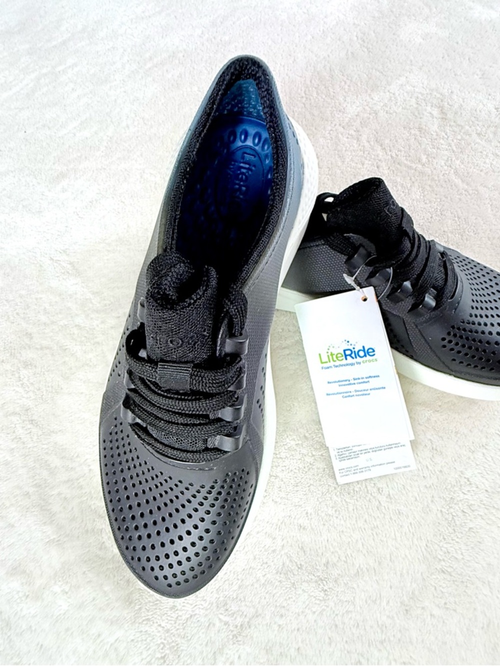 NWT CROCS LiteRide Color Dip Pacer Sneaker Women’s Size 7 or Mens Size 5